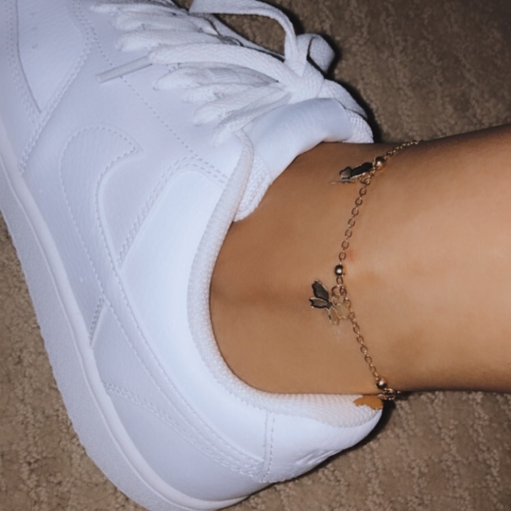 Butterfly anklet - Picture 2 of 3